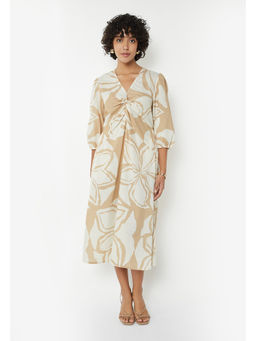 max - Women Floral Print Empire Dress