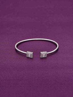 Kai Jewel - Encrusted Squares Silver Kadaa