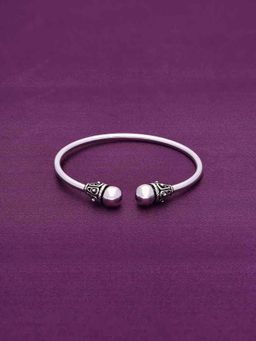 Kai Jewel - Dual Delight Silver Kada