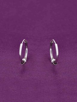 Kai Jewel - Sterling Twists Silver Hoops Earrings