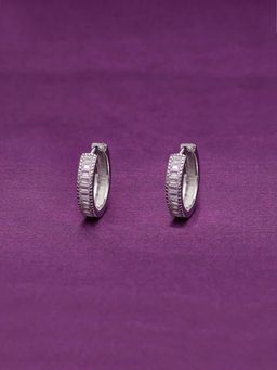 Kai Jewel - Argent Array Silver Hoop Earrings - Silver