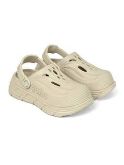 Yoho - Women Beige Scoops Clogs