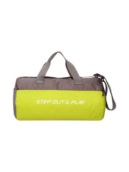 Nivia - Beast Gym Bag - 3 - Olive Green - Grey