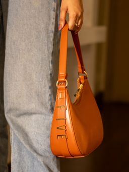 Inc.5 - Women Tan Solid Shoulder Bag