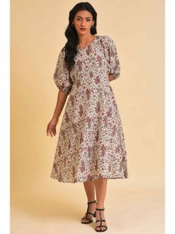 W - White Floral Dress