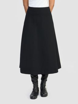 Perona - Kyoko Black A-Line Skirt