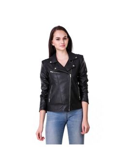 Leather Retail - Women Standard Length Biker Jacket