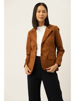 Leather Retail - Brown Button Coat