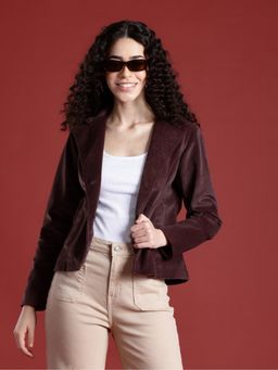 Leather Retail - Women Two Button Bronze Jacket