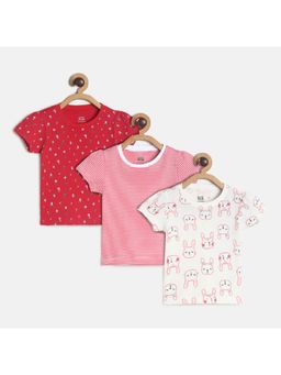 MINI KLUB - Baby Girls Multi Knit Top (Set of 3)