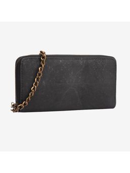 FOReT - Midnight Tide Womens Black Cork Wallet