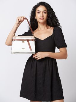 Globus - Women White Casual Handheld Sling Bag