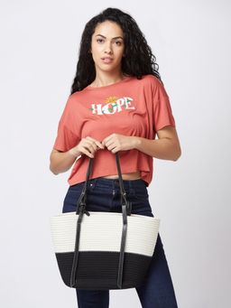 Globus - Women Black Casual Tote Bag