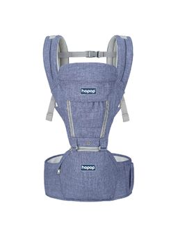 Hopop - Blue Baby Carrier 5 in 1 Elite Hip Seat Carrier with Adjustable Holding Belt (18-24 Months)