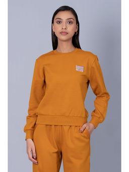 Muvazo - Women Mustard Wander In Leisure Sweatshirt
