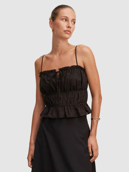 Forever New - Adelaide Ruched Crop Top