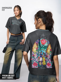 The Souled Store - Official Disney Princess Break The Spell Women Oversized T-Shirt