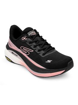 SKECHERS - Women Max Cushioning Propulsion Black Lace Up Running Shoes