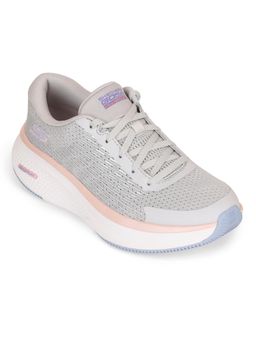 SKECHERS - Women Go Run Elevate 2.0 Grey Lace Up Running Shoes