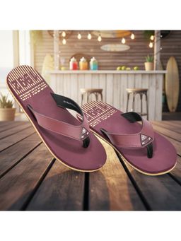 WOODLAND - Men Maroon Flipflops