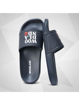 WOODLAND - Men Navy Blue Sliders