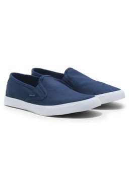 WOODLAND - Men Navy Blue Loafers