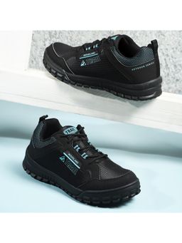 WOODLAND - Men Black Trekking Shoes