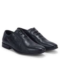 WOODLAND - Men Black Oxford