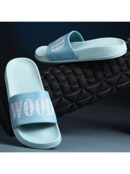WOODLAND - Women Blue Sliders