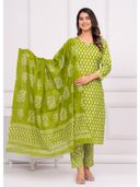 Green color option, Currently selected