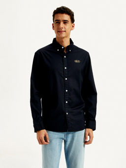 Levi's - Men's Blue Solid Slim Fit T-Shirt