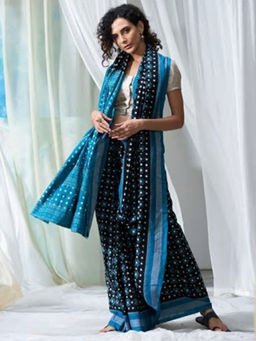 Fabindia - Cotton Ikat Weave Sari