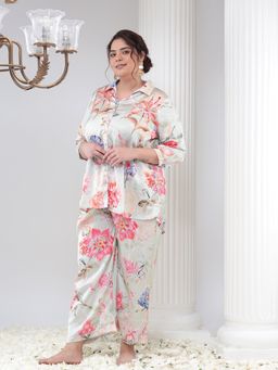 Bani Women - Plus Size Green Shirt & Trouser (Set of 2)