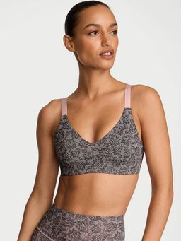 Victoria's Secret - VSX Featherweight Medium V-Neck Grey Bra