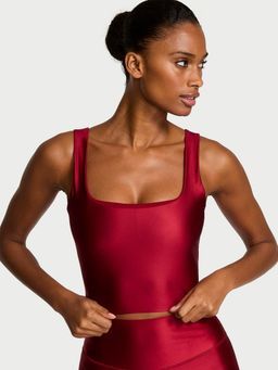 Victoria's Secret - VSX GlossyTech Square-Neck Cami Top