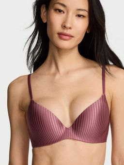 Victoria's Secret - Body by Victoria FlexFactor Lightly Lined Plunge Demi Pink Bra