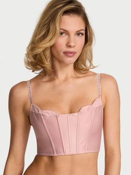 Victoria's Secret - Dream Angels Twinkle Petal Heart Corset Top