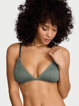 Victoria's Secret - Lacie Unlined Triangle Green Bra
