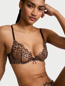 Victoria's Secret - Very Sexy Geo Leo Unlined Demi Brown Bra
