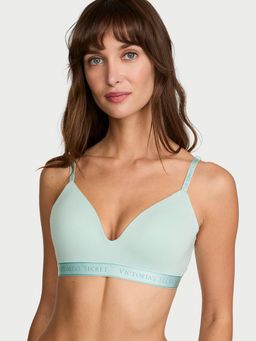 Victoria's Secret - The T-shirt Cotton Lightly Lined Wireless Green Bra