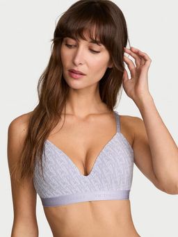 Victoria's Secret - The T-shirt Cotton Lightly Lined Wireless Purple Bra
