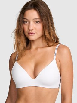 Victoria's Secret - Wear Everywhere Lightly Lined Wireless White Bra