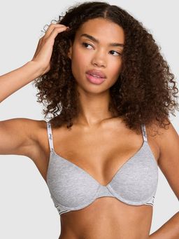 Victoria's Secret - Wear Everywhere Lightly Lined Full Coverage T-Shirt Grey Bra