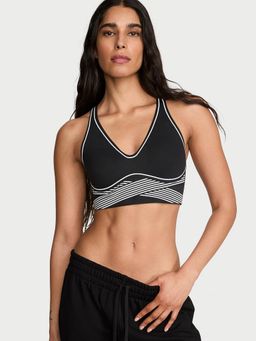 Victoria's Secret - VSX Elevate Refined Contours Plunge Black Bra