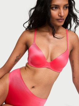 Victoria's Secret - Body by Victoria FlexFactor Lightly Lined Plunge Demi Red Bra