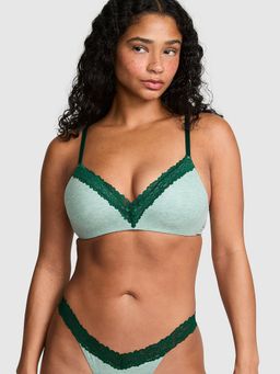 Victoria's Secret - Wear Everywhere Lightly Lined Wireless Green Bra