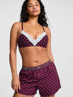 Victoria's Secret - Wear Everywhere Lightly Lined Wireless Wine Bra