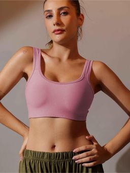 BODYSIZE - Women’s Everyday Non-Padded Cotton Slip-On Peach Bra