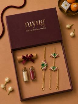 Nuyug - Lotus Bhaiya Bhabhi Gift Set