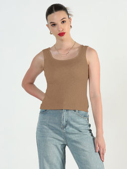 SHOWOFFFF - Edition Women's Brown Tank Top